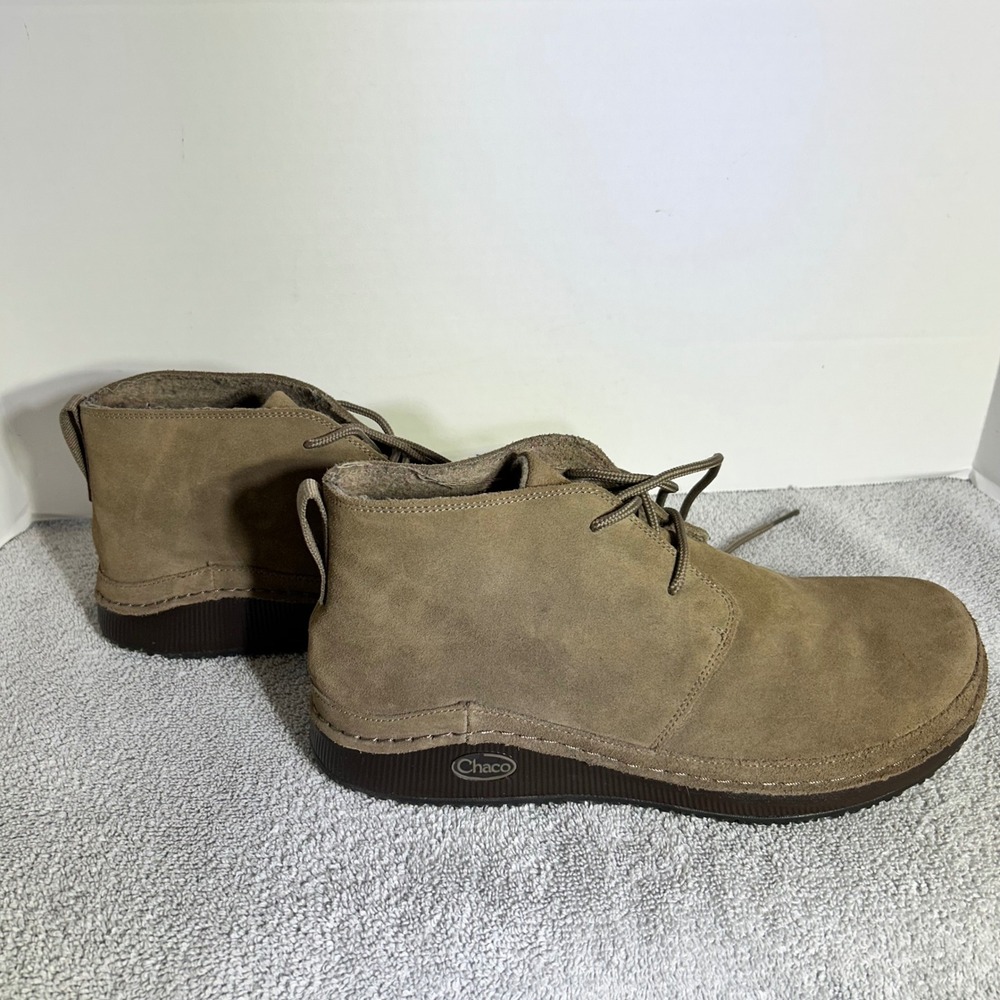 Chaco Paonia Chukka Boots Mens 9 Teak Brown Suede JCH108501 Desert Boots - Picture 6 of 9